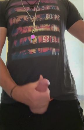 Alpha DILF Public Bathroom Cumshot from JockDad87