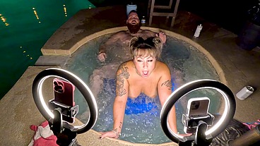 Quickie Hot Tub Sex With Misty Meaner WCA Productions