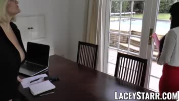 Lacey Starr's Curvy Granny Seduction - Mature Lesbians Go Wild
