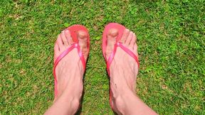 Lick My Muddy Flip Flops Goddess View