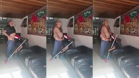 diarista fazendo uns extras com o seu velho patrao