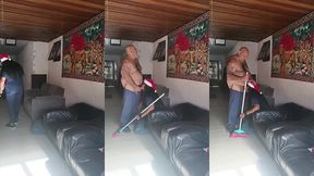 diarista fazendo uns extras com o seu velho patrao