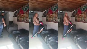 diarista fazendo uns extras com o seu velho patrao