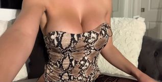 Vibrating My Clit....before My New Tits