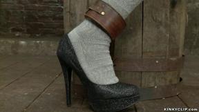 ”Bubble butt Asian spanked & toyed”