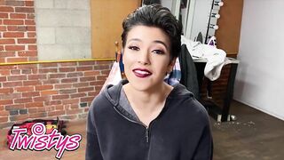 Twistys - Stunning Babe Brooklyn Gray's Sexy Strip Dance makes her Play with herself