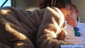 I Cheat on My Boyfriend with My Best Friend He Fucks My Two Holes Anal Sex in Public Homemade!!!!