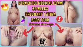 4K 35 WEEKS VISIT MY PERVERTED DOCTOR FOR A MEDICAL REVIEW
