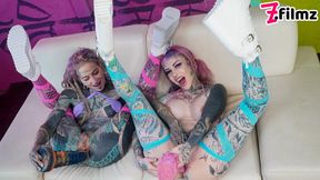 Giant Tentacle Dildo Fuck with Kellie Panther