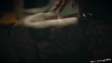 Tattooed BBW Mari V Talks Dirty And Tells Big Dick Fantasies