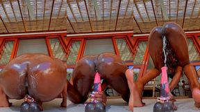 this dildo got me creaming and squirting uncontrollably