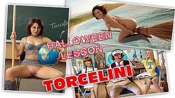 TORCELINI. HALLOWEEN 2025. Witch teacher. Broomstick Ride!