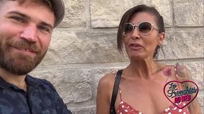 Naughty 40-year-old barmaid Charlotte gets it on at the pub