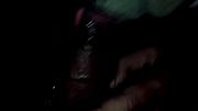 When the neighbor's wife went outside, I quickly swallowed cum from her husband's big penis