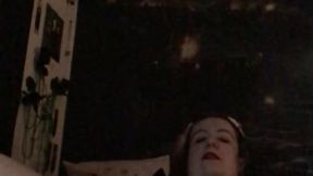 Nymeria Malfoy masturbation &mdash;  hard orgasm &mdash;  ouija &mdash;  hot wax &mdash;  feather play