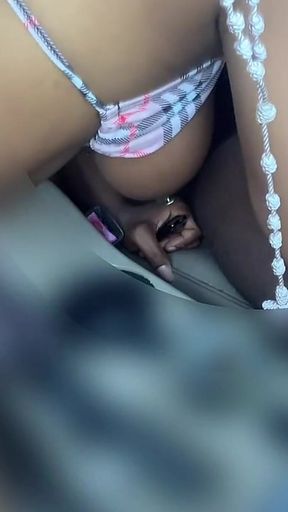 Pierced Nipples Suck Good Dick Behind Neighbors House in the Alley