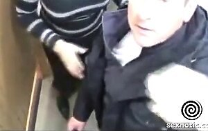 MILF fucks in changing room