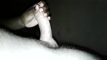 Minha nega batendo uma