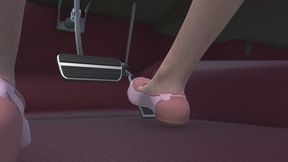 Chevy Caprice Cranking Template - Katherina in Loafers 1080p