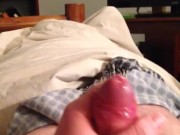 A quick nut 03 - Jizzed just before this shot!