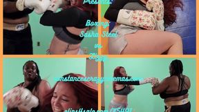 Boxing Sasha vs Lizzie mp4