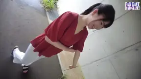 Steamy T Back Stroll with a First Time Outdoor Peach That Drives Nonstop Release Part 3