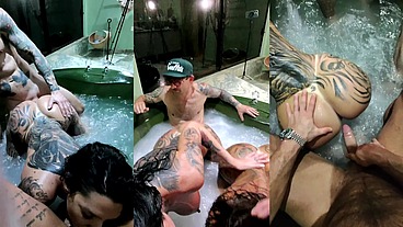 BBBGG POV HARDCORE SEX WITH ALEX, MALIK, POLLY PERCH & ANNY ALVES