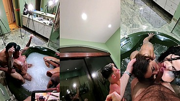 BBBGG POV HARDCORE SEX WITH ALEX, MALIK, POLLY PERCH & ANNY ALVES