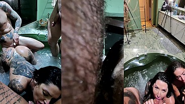 BBBGG POV HARDCORE SEX WITH ALEX, MALIK, POLLY PERCH & ANNY ALVES