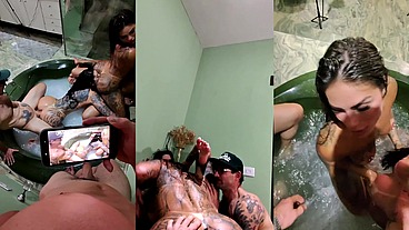 BBBGG POV HARDCORE SEX WITH ALEX, MALIK, POLLY PERCH & ANNY ALVES