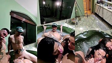 BBBGG POV HARDCORE SEX WITH ALEX, MALIK, POLLY PERCH & ANNY ALVES