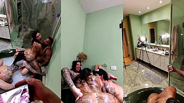 BBBGG POV HARDCORE SEX WITH ALEX, MALIK, POLLY PERCH & ANNY ALVES