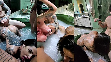 BBBGG POV HARDCORE SEX WITH ALEX, MALIK, POLLY PERCH & ANNY ALVES