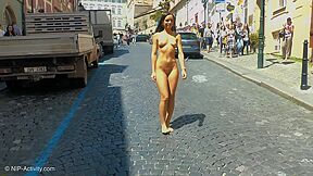 Kari Milla Aka Kari Sweet In Public Naked Nude Exibition