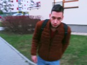 CZECH HUNTER 407 -  Fit Hunk Gets Good Money To Suck & Fuck So He Can Make His Dream Move