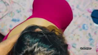 Smoothie blowjob my step Sis - නෑනගේ කැරි කටේ