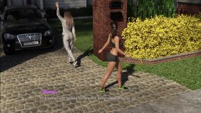 Old Pervert Man Fun with Hot Girl in Park - Naughty Neighbors - E12