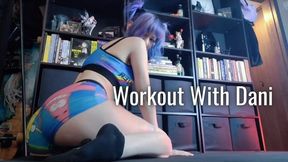 Stretch Routine Tease