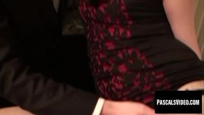 Rough fuck session with a beautiful UK chick who just can'_t go on without taking a dick up her pussy.