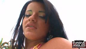 evasive angles big latin wet butts ina camily showers and gets fucked outside
