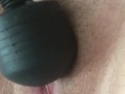Mrs F plays with her post-pregnant pussy until she orgasms