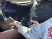Jocks Do Public Highway Hand Jobs Till They Bust Their Huge Loads