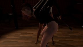 bdsm black girl spanks white girl