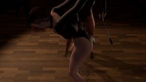 bdsm black girl spanks white girl