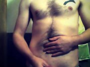 sadspookysexy cumming to your vids on pornhub, in friends bathroom
