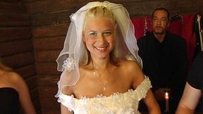 Gangbang with big busty bride