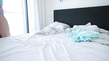 Pillow humping in Step-daddy&#039_s shirt