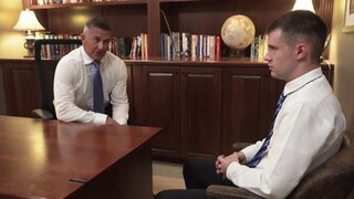Fingering and deep anal banging on the office desk