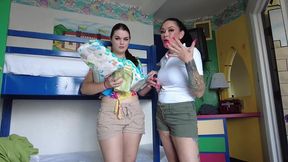 diapered at adult camp for bedwetting with anastasia rose
