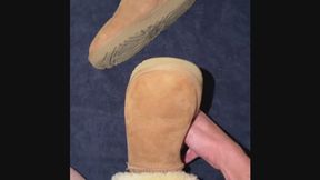 She left me her chestNUT UGGS which I then used as my soft Fleshlight